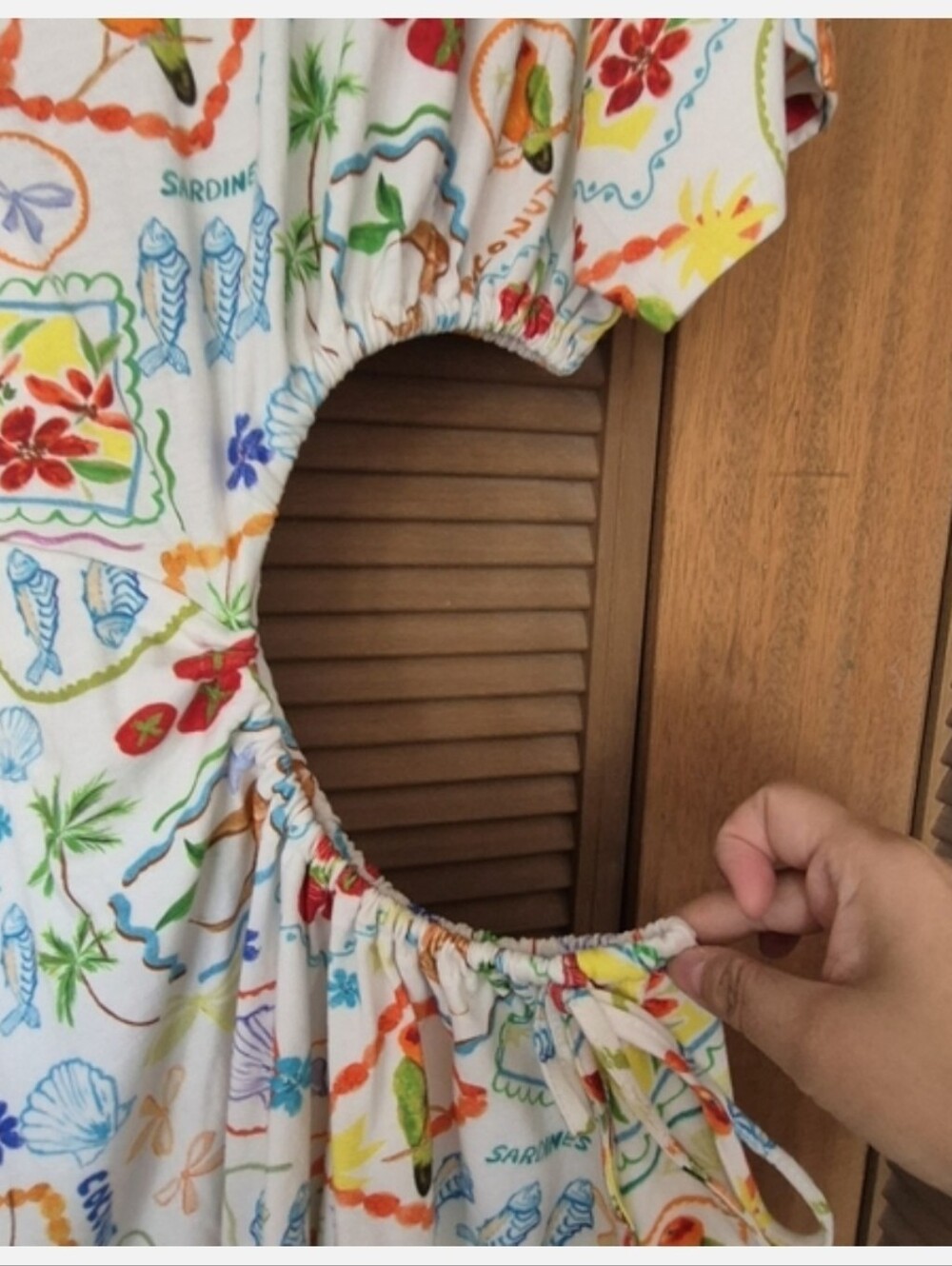 NWT★ Anthropologie Cut Out Summer Dress - Picture 3 of 8
